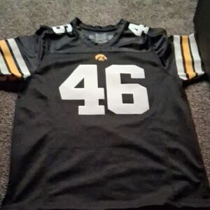 Original Retro Brand Kids Jersey in Black with Gold and White Accents